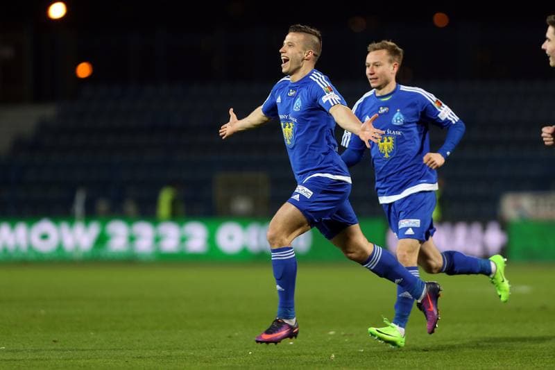 Football. Lotto Ekstraklasa. Ruch Chorzow - Slask Wroclaw. 27.02.2017