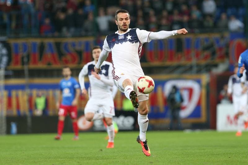 Football. Lotto Ekstraklasa. Piast Gliwice - Wisla Krakow. 04.03.2017