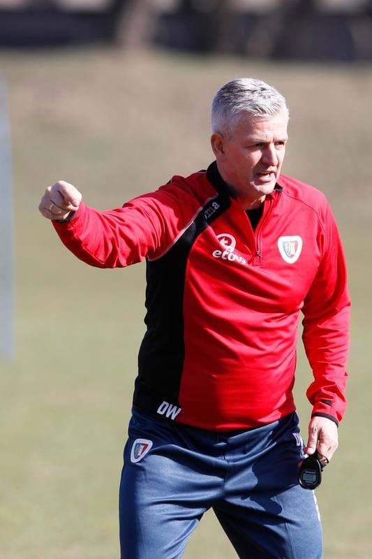 Football. Piast Gliwice. Training. 08.03.2017