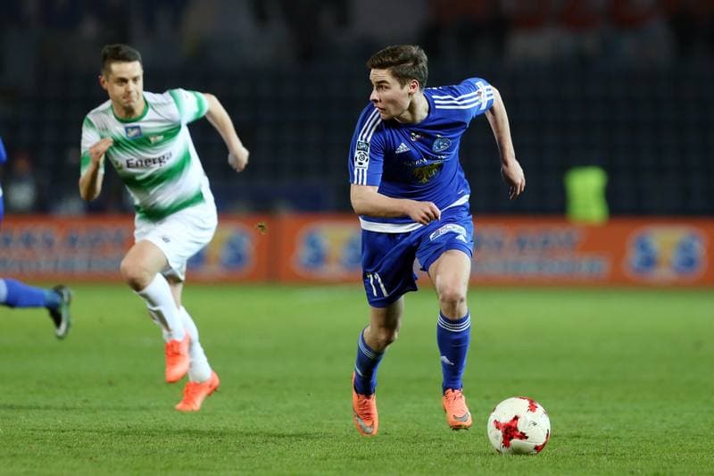 Football. Lotto Ekstraklasa. Ruch Chorzow - Lechia Gdansk. 11.03.2017