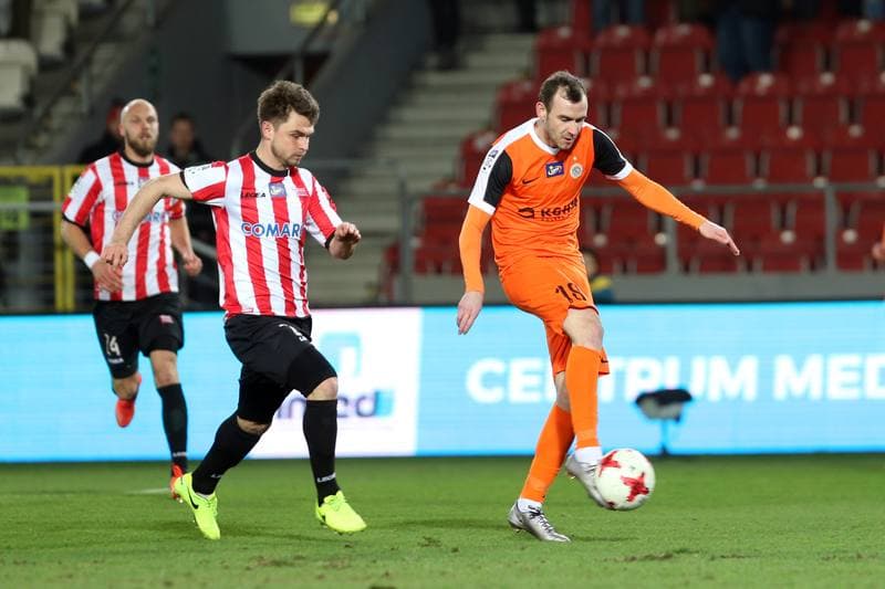 Football. Lotto Ekstraklasa. Cracovia Krakow - Zaglebie Lubin. 13.03.2017