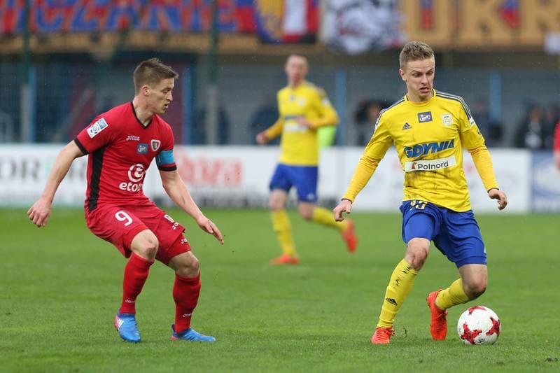 Football. Lotto Ekstraklasa. Piast Gliwice - Arka Gdynia. 18.03.2017