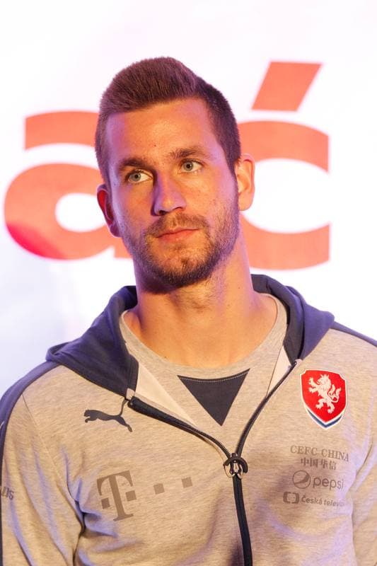Football. Czech Republic U21. Press Conference. 25.03.2017