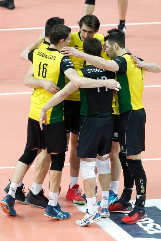 Volleyball. PlusLiga. GKS Katowice - Jastrzebski Wegiel. 28.03.2017