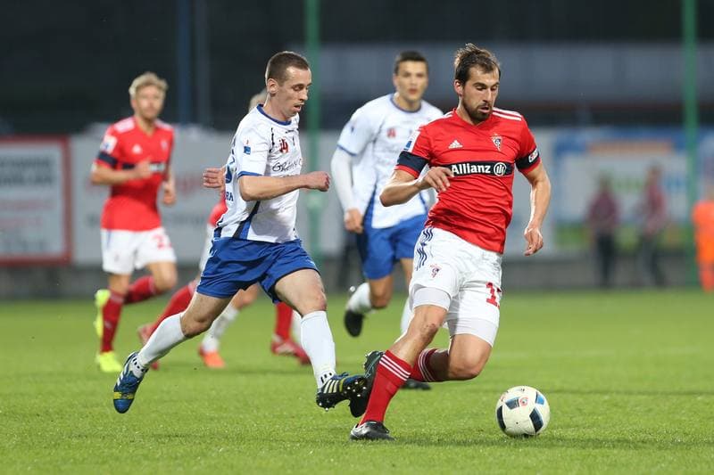 Football. Nice I Liga. MKS Kluczbork - Gornik Zabrze. 01.04.2017