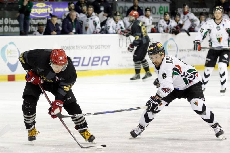 Ice Hockey. Polska Hokej Liga. GKS Tychy - Comarch Cracovia. 02.04.2017