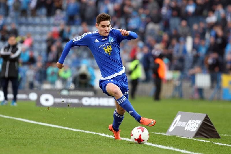 Football. Lotto Ekstraklasa. Ruch Chorzow - Piast Gliwice. 03.04.2017