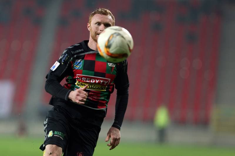 Football. Nice I Liga. GKS Tychy - Sandecja Nowy Sacz. 05.04.2017
