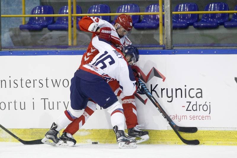 Ice Hockey. International Friendly Match. Poland - Slovakia B. 07.04.2017