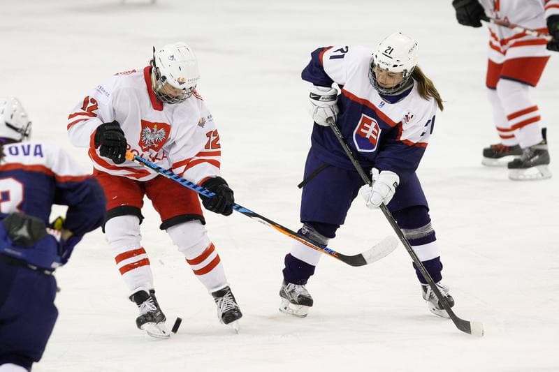 Ice Hockey. Women's World Championship. Poland - Slovakia. 08.04.2017