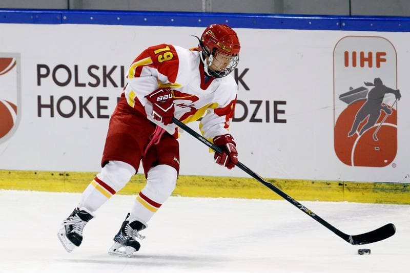 Ice Hockey. Women's World Championship. Slovakia - China. 11.04.2017