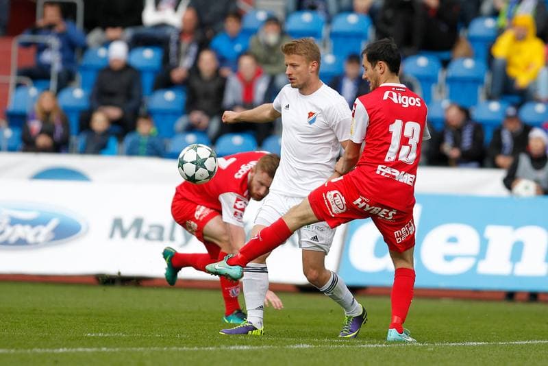 Football. Fortuna Narodni Liga. Banik Ostrava - FK Pardubice. 16.04.2017