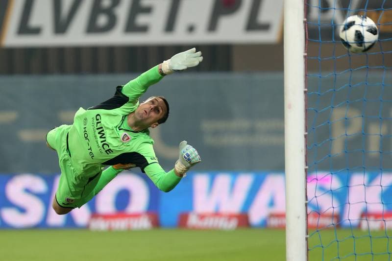 Football. Lotto Ekstraklasa. Piast Gliwice - Jagiellonia Bialystok. 12.02.2018