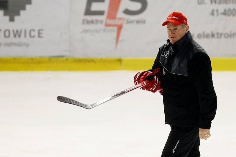 Ice Hockey. Poland national team. Training. 13.02.2018