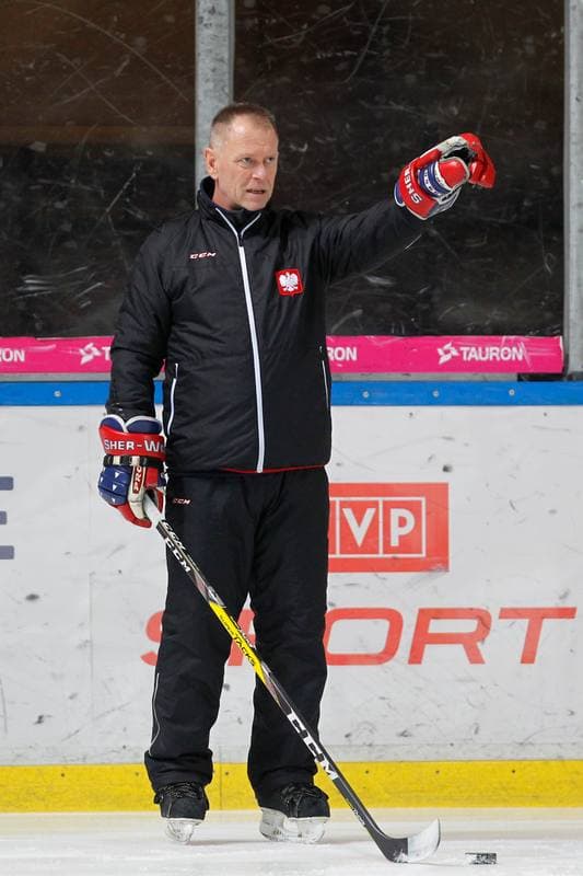 Ice Hockey. Poland national team. Training. 15.02.2018