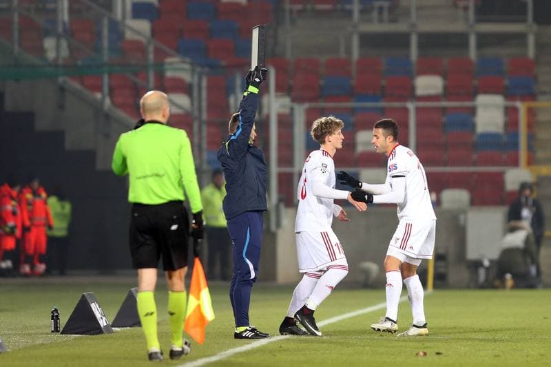 Football. Lotto Ekstraklasa. Gornik Zabrze - Bruk-Bet Termalica Nieciecza. 19.02.2018