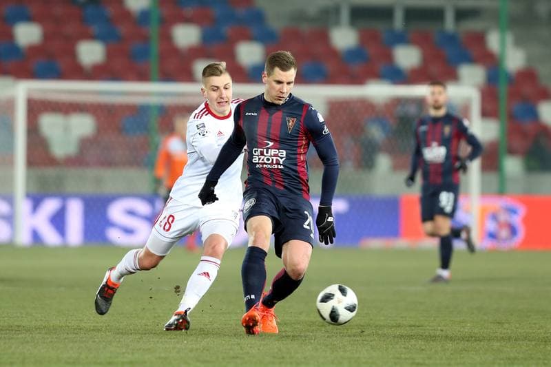 Football. Lotto Ekstraklasa. Gornik Zabrze - Pogon Szczecin. 28.02.2018