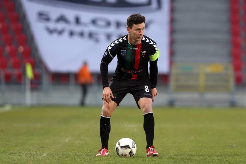 Football. Nice I Liga. GKS Tychy - Chrobry Glogow. 03.03.2018