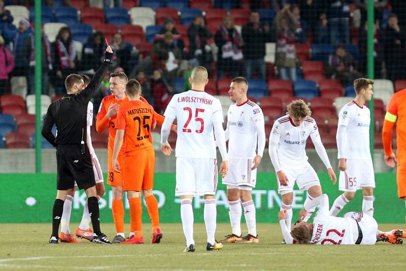 Football. Lotto Ekstraklasa. Gornik Zabrze - Zaglebie Lubin. 09.03.2018