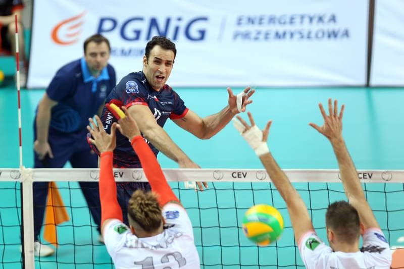 Volleyball. CEV Champions League. Jastrzebski Wegiel - ZAKSA Kedzierzyn-Kozle. 14.03.2018
