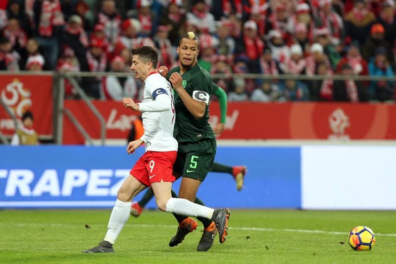 Football. International Friendly. Poland - Nigeria. 23.03.2018