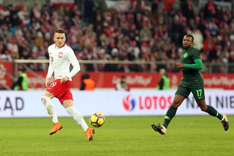Football. International Friendly. Poland - Nigeria. 23.03.2018