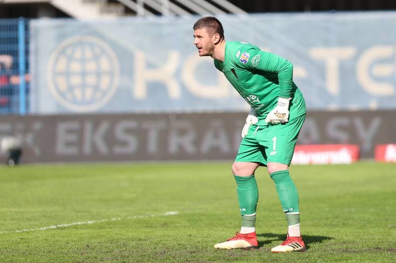 Football. Lotto Ekstraklasa. Piast Gliwice - Pogon Szczecin. 21.04.2018