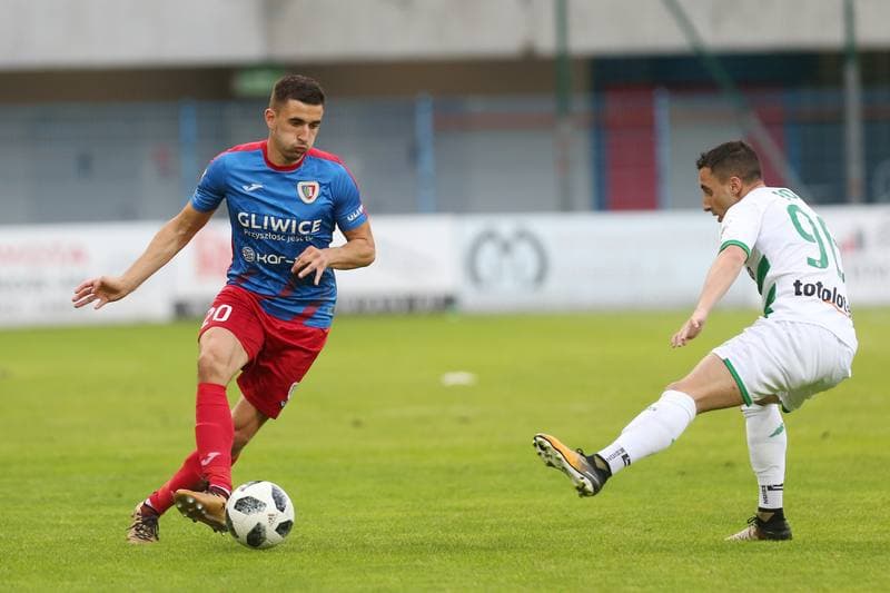 Football. Lotto Ekstraklasa. Piast Gliwice - Lechia Gdansk. 08.05.2018