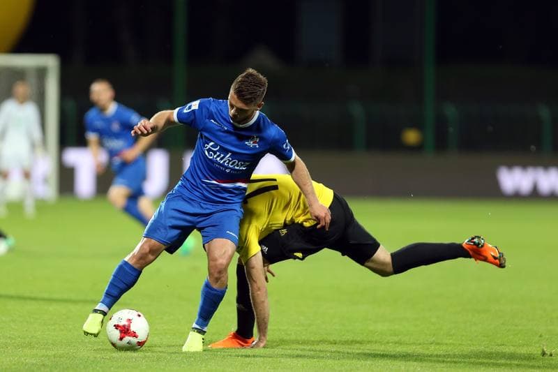 Football. Nice I Liga. GKS Katowice - Podbeskidzie Bielsko-Biala. 09.05.2018