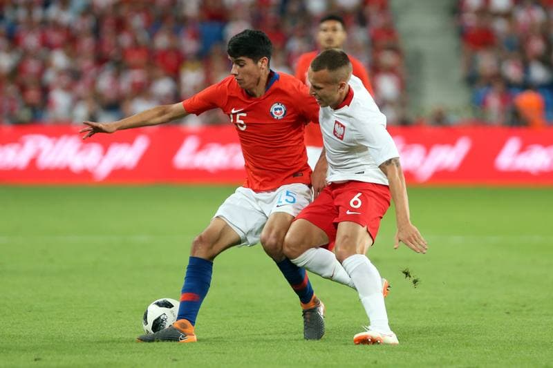 Football. International Friendly. Poland - Chile. 08.06.2018