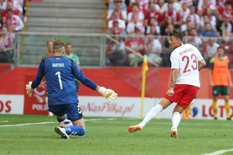 Football. International Friendly. Poland - Lithuania. 12.06.2018