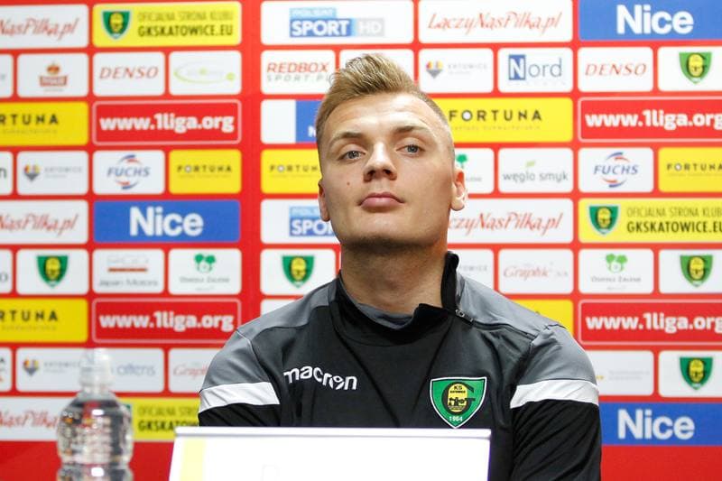 Football. GKS Katowice. Press Conference. 21.06.2018