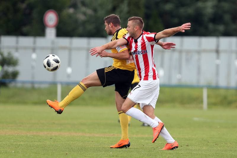 Football. Friendly Match. MFK Karvina - Cracovia Krakow. 23.06.2018