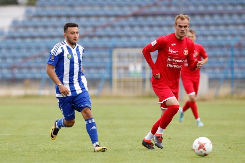 Football. Sparing. Ruch Chorzow - Widzew Lodz. 01.07.2018