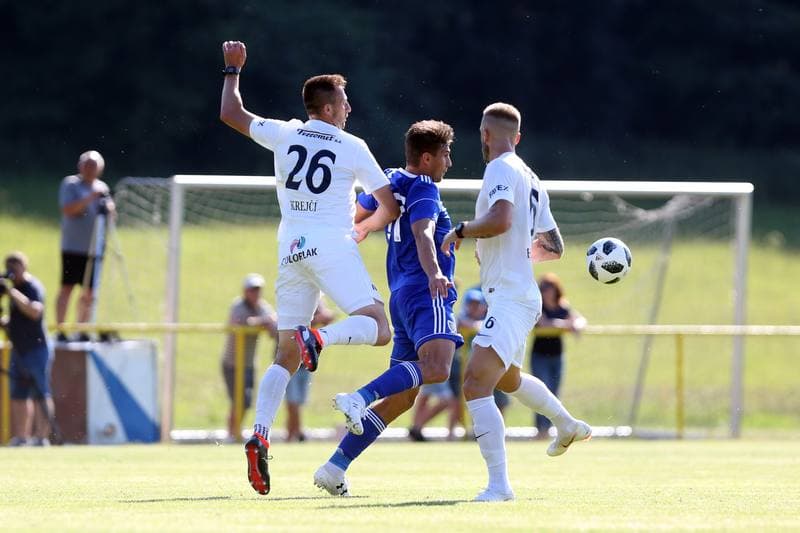 Football. Friendly Match. 1 FC Slovacko - Piast Gliwice. 04.07.2018