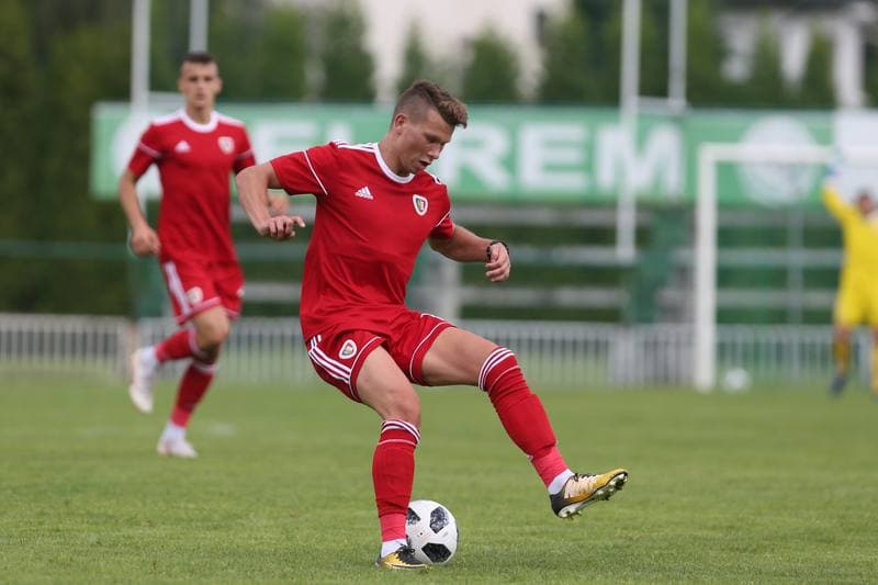 Football. Sparing. Podbeskidzie Bielsko-Biala - Piast Gliwice. 07.07.2018