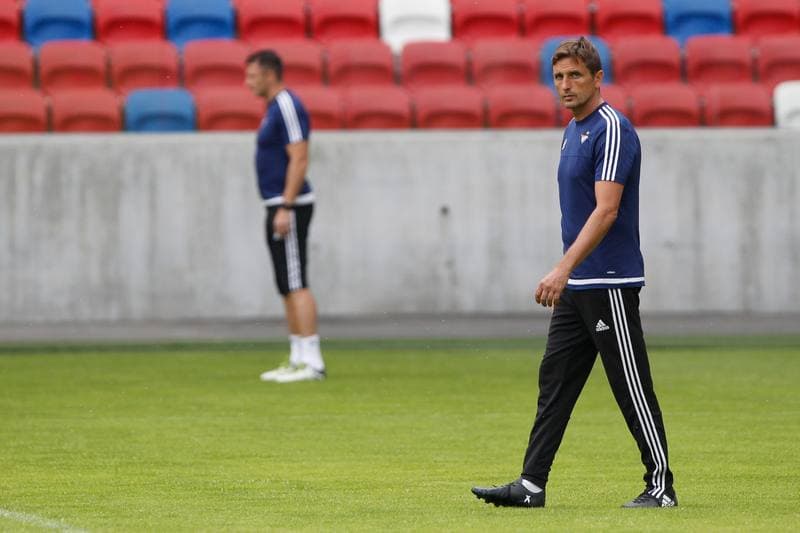 Football. Gornik Zabrze. Training. 11.07.2018