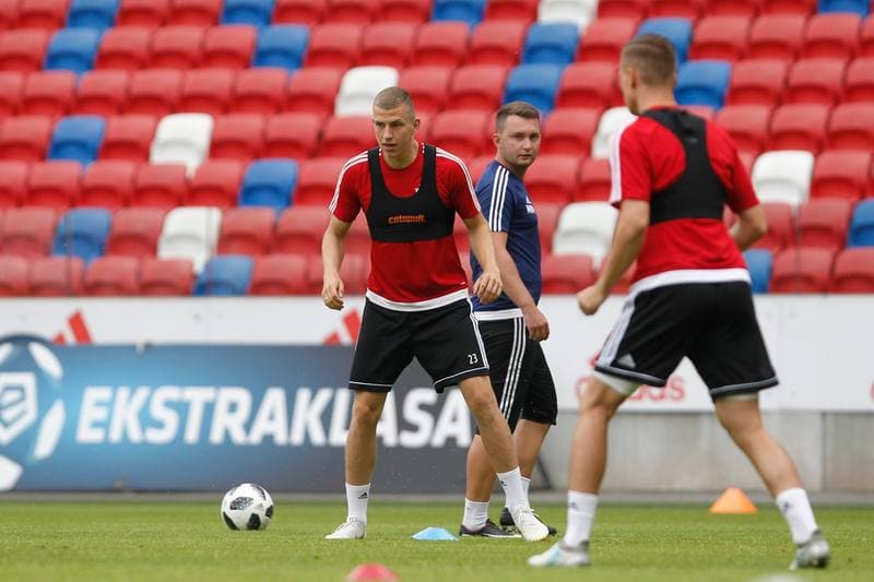 Football. Gornik Zabrze. Training. 11.07.2018