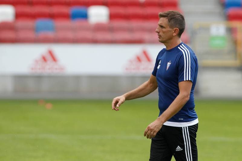 Football. Gornik Zabrze. Training. 25.07.2018