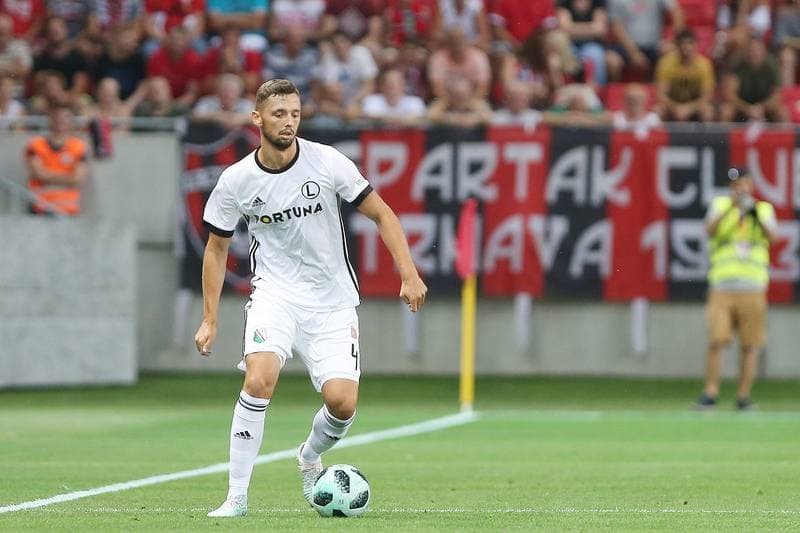 Football. UEFA Champions League. Spartak Trnava - Legia Warsaw. 31.07.2018