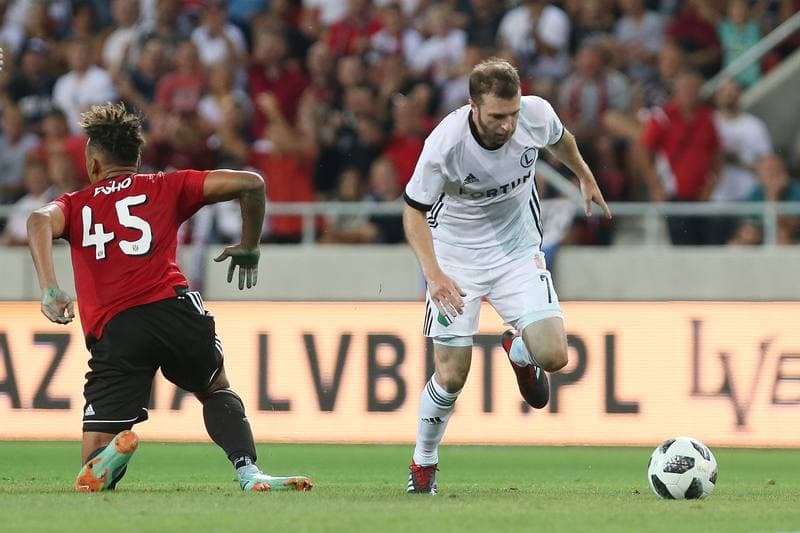 Football. UEFA Champions League. Spartak Trnava - Legia Warsaw. 31.07.2018