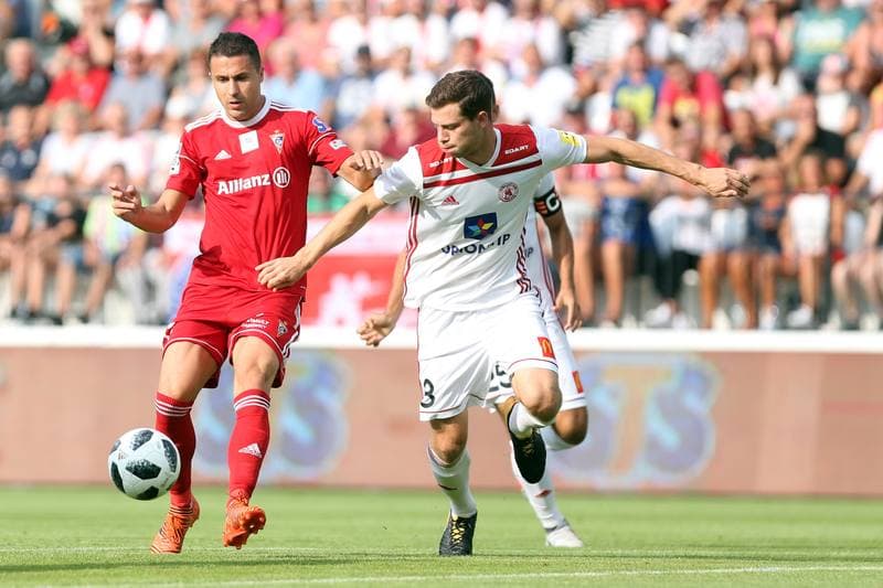 Football. UEFA Europa League. AS Trencin - Gornik Zabrze. 02.08.2018
