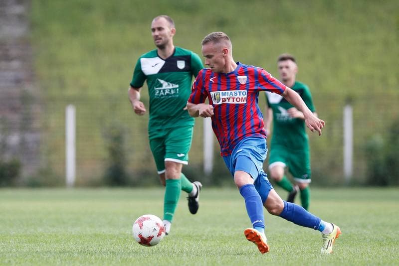 Football. Haiz IV Liga. Polonia Bytom - Zieloni Zarki. 15.08.2018