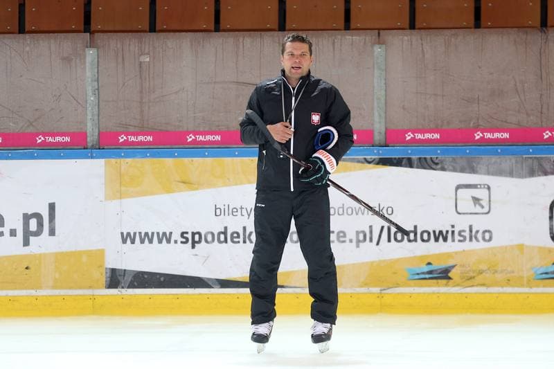 Ice Hockey. Poland national team. Training. 20.08.2018