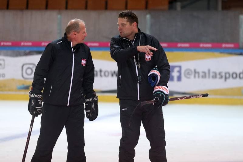 Ice Hockey. Poland national team. Training. 20.08.2018