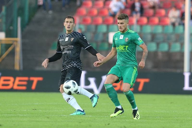 Football. Lotto Ekstraklasa. Zaglebie Sosnowiec - Slask Wroclaw. 27.08.2018