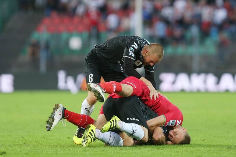 Football. Lotto Ekstraklasa. Zaglebie Sosnowiec - Slask Wroclaw. 27.08.2018