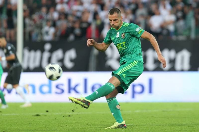 Football. Lotto Ekstraklasa. Zaglebie Sosnowiec - Slask Wroclaw. 27.08.2018