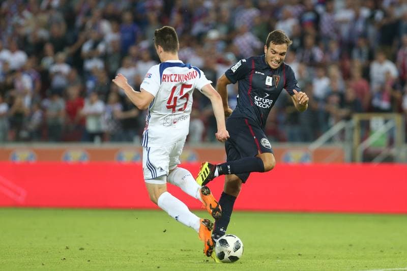 Football. Lotto Ekstraklasa. Gornik Zabrze - Pogon Szczecin. 31.08.2018