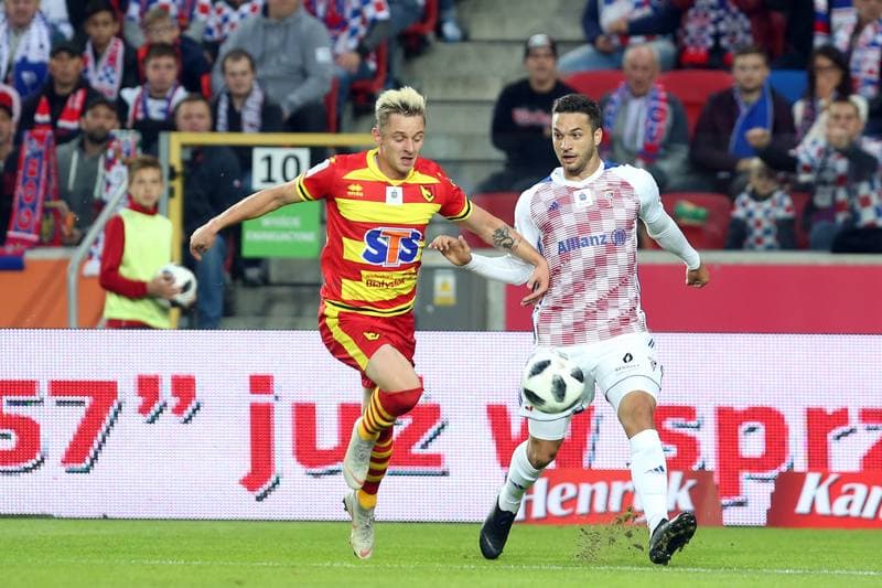 Football. Lotto Ekstraklasa. Gornik Zabrze - Jagiellonia Bialystok. 23.09.2018